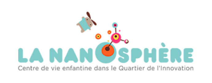 Le Microcosme Creches Logo La Nanosphere