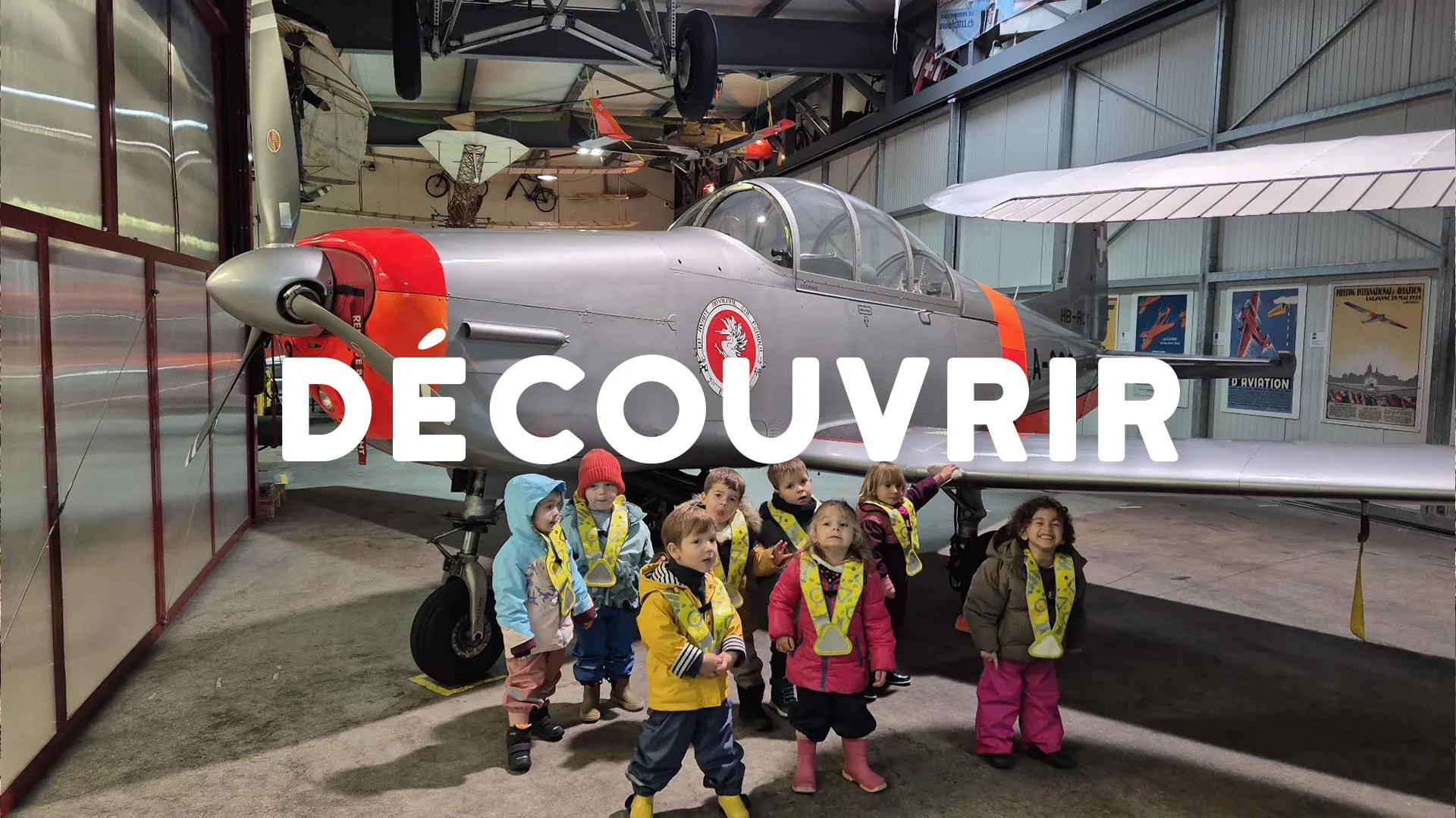 Visite Aeroport Blecherette Enfants Microcosme Lausanne 00